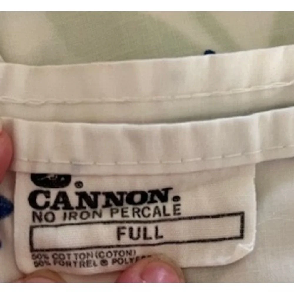 Vintage Full Size‎ Tulip Sheet Set Cannon
